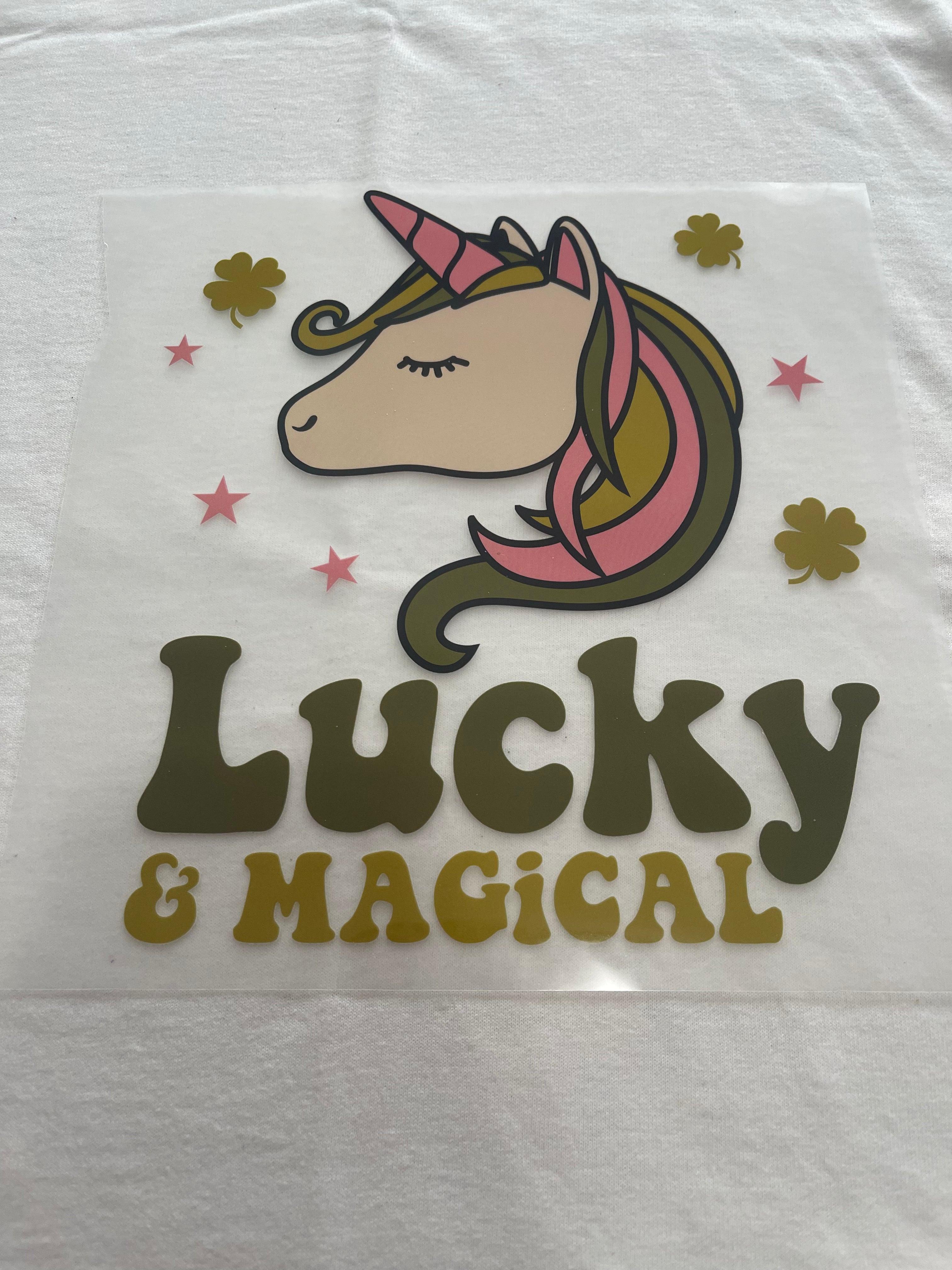 Lucky & Magical St. Patrick's~~Dtf T-shirt Design