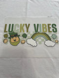 Lucky Vibes St. Patrick's~~Dtf T-shirt Design