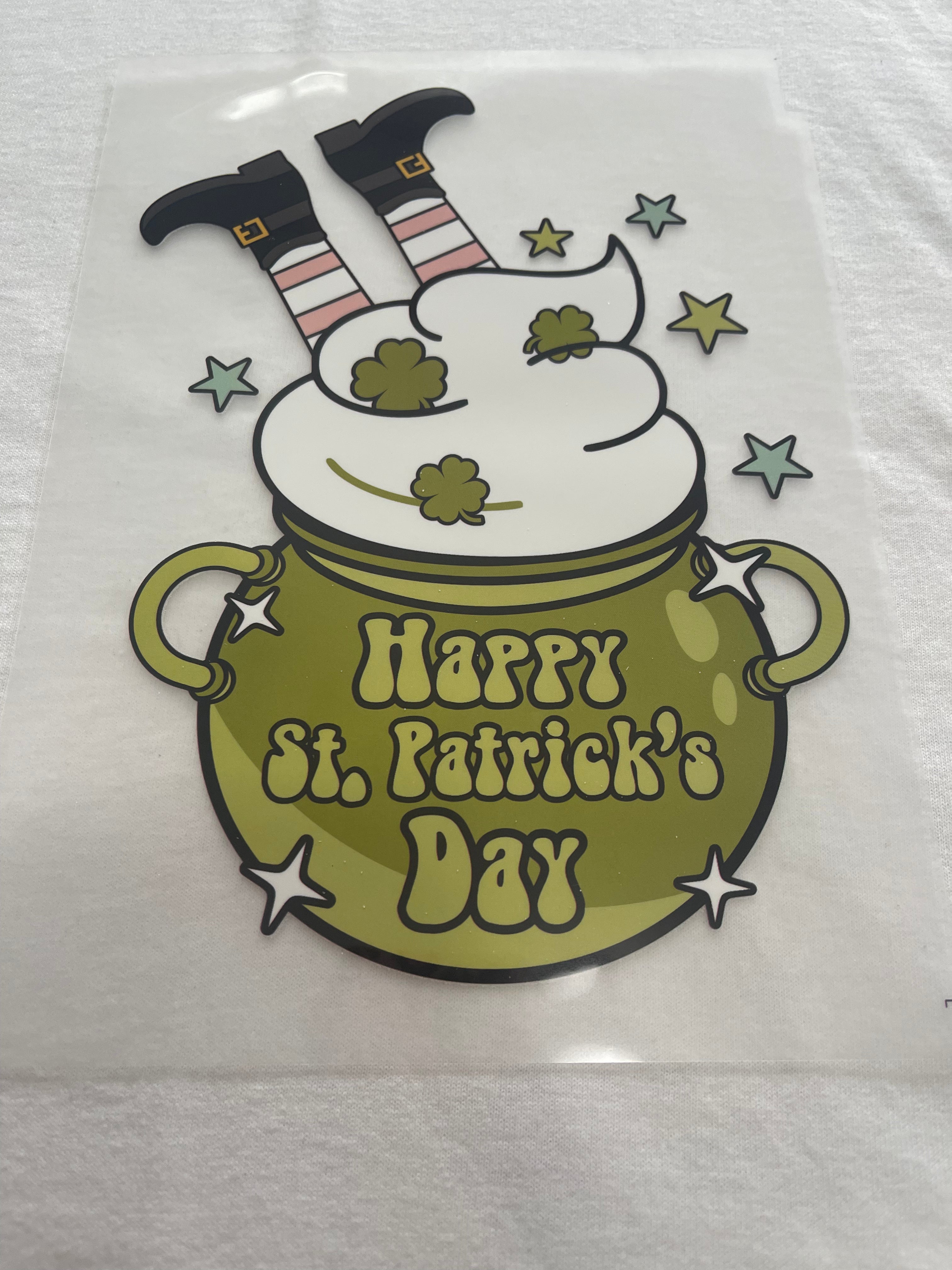 Happy St. Patrick's~~Dtf T-shirt Design