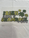 Irish Kisses & Shamrock Wishes~~Dtf T-shirt Design