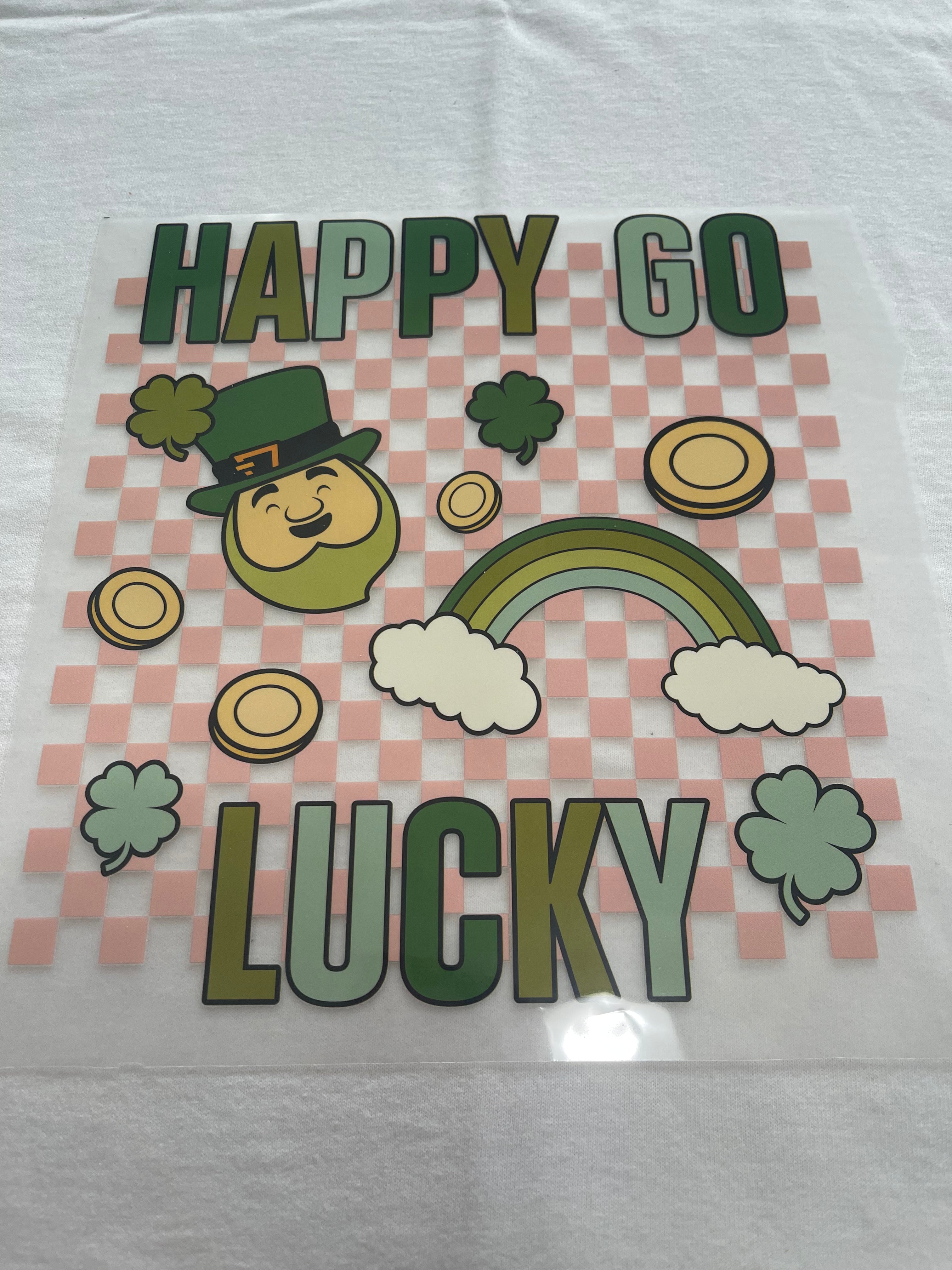 Happy Go St. Patrick's~~Dtf T-shirt Design