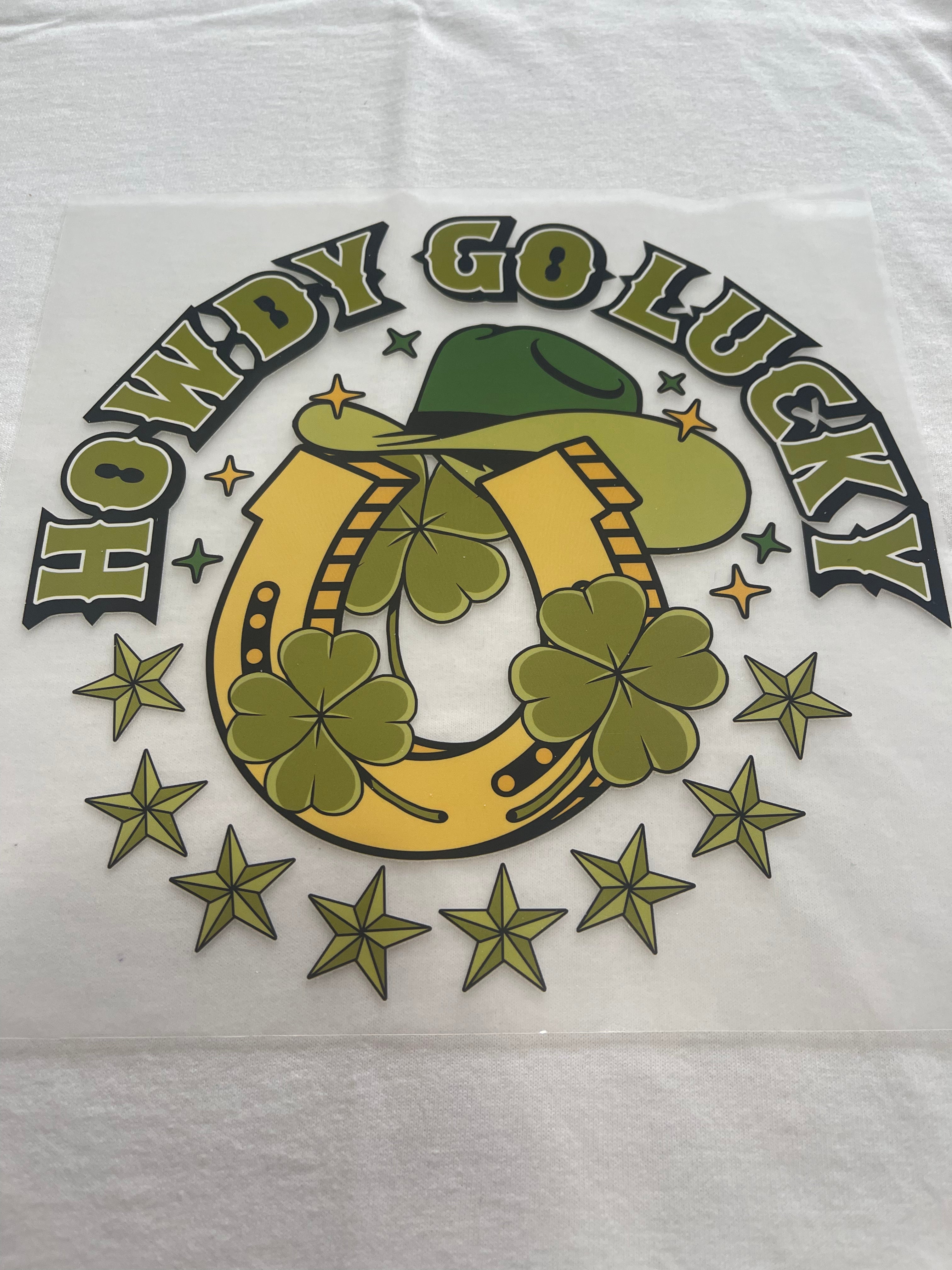 Howdy St. Patrick's~~Dtf T-shirt Design