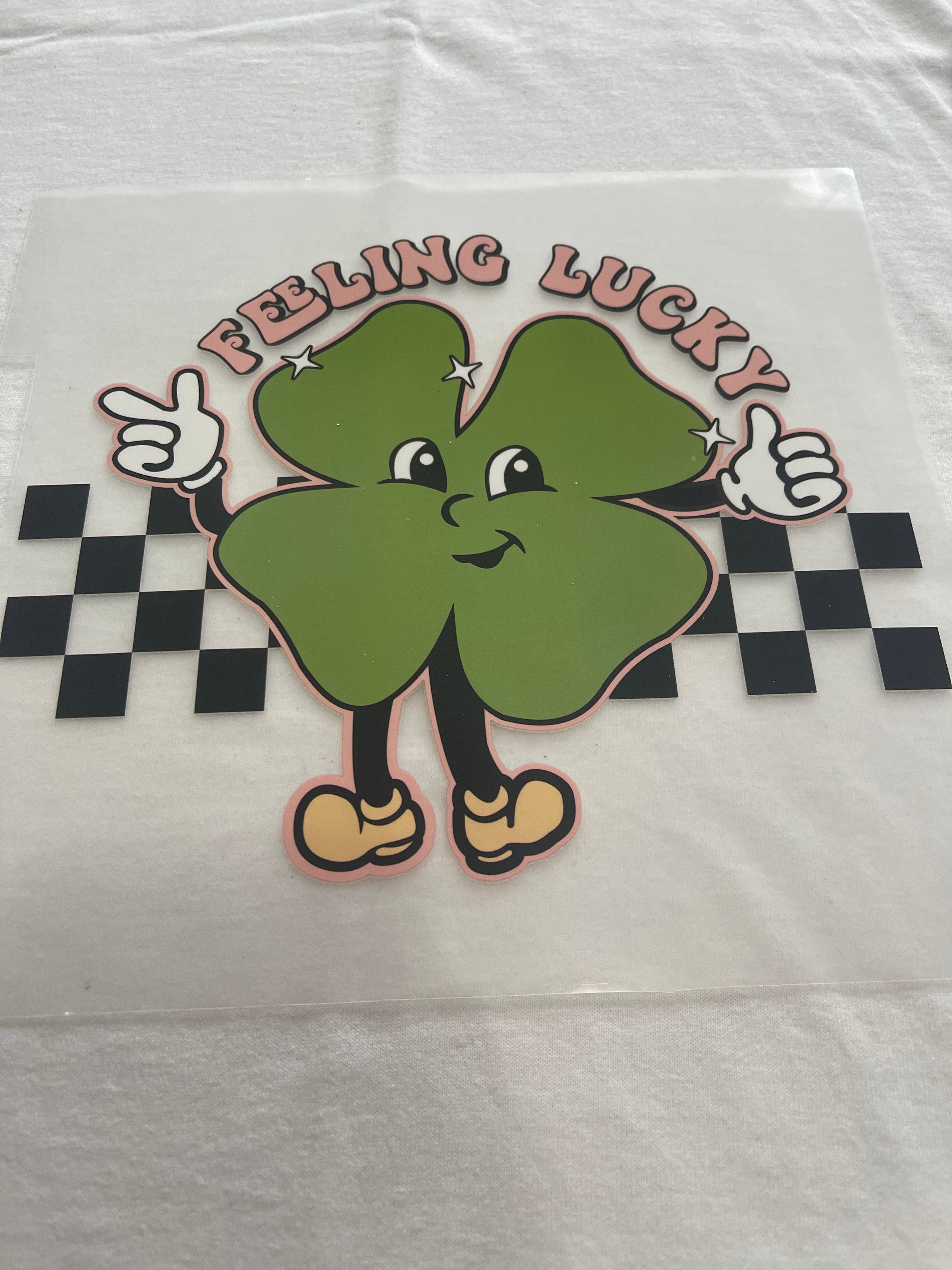 Feeling Lucky St. Patrick's~~Dtf T-shirt Design