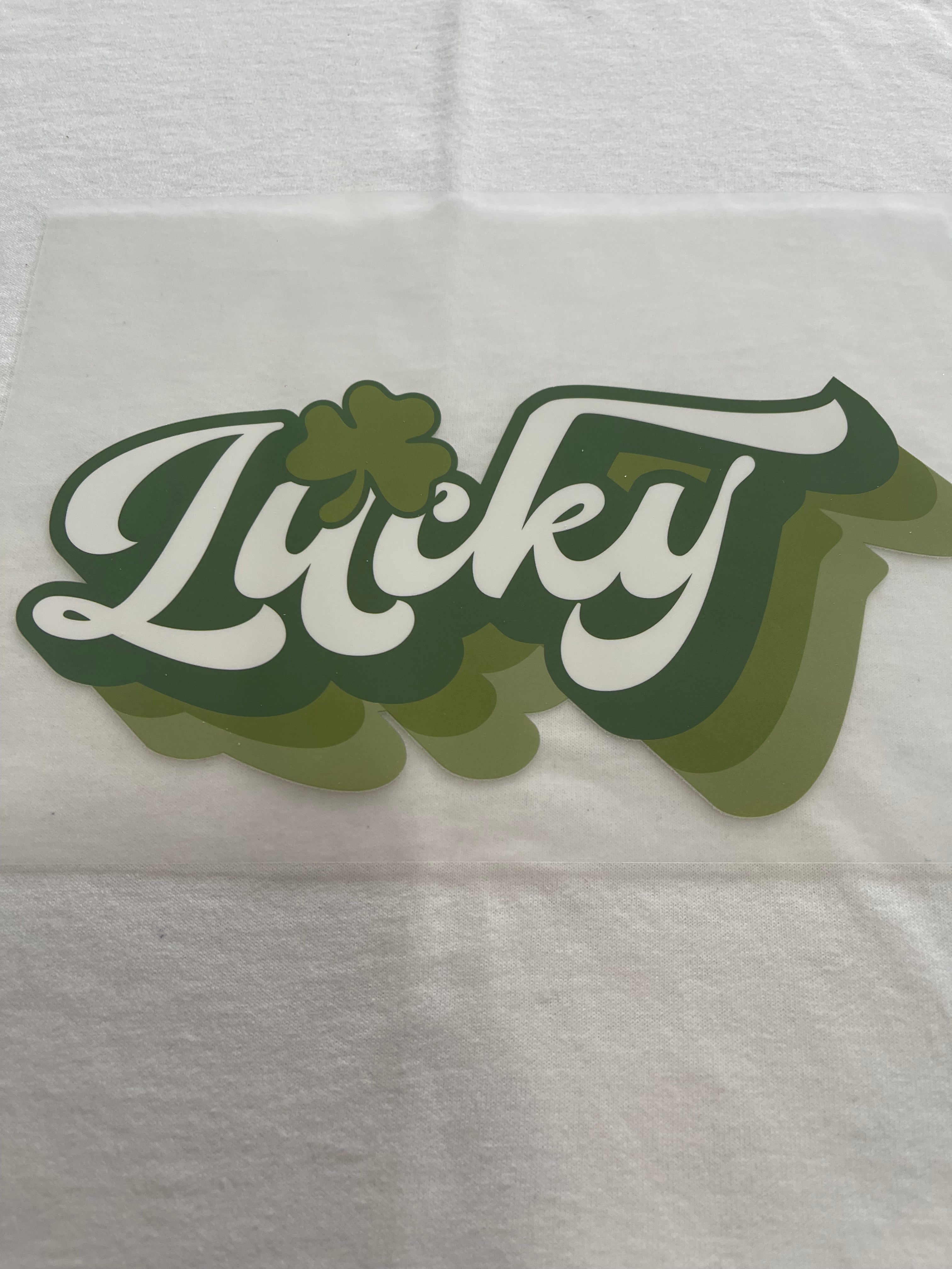 Lucky St. Patrick's~~Dtf T-shirt Design